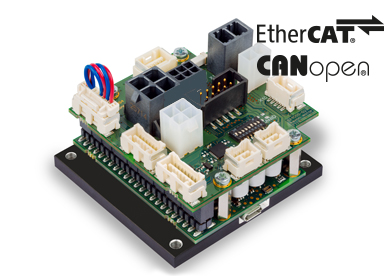 Positioneerbesturingen voor DC- en EC-motoren met encoder