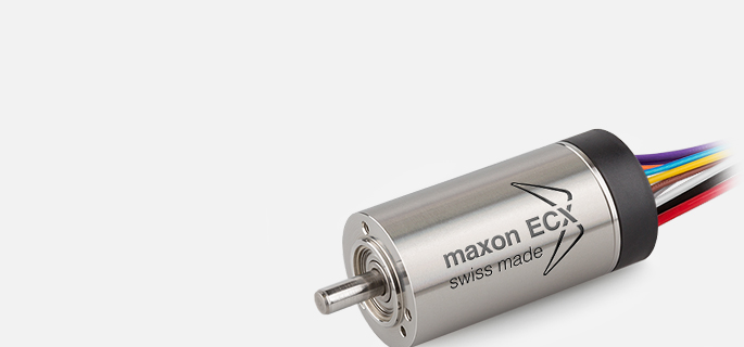 De elektronisch gecommuteerde maxon EC-motoren worden gekarakteriseerd door een optimale koppelkarakteristiek, hoog vermogen, een extreem groot toerentalbereik en door de onge&euml;venaarde levensduur